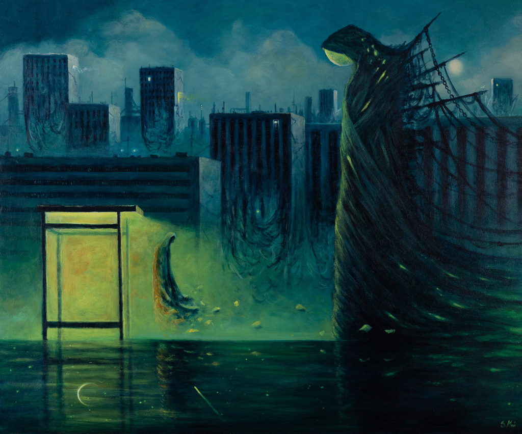 Descensus ad inferos (przejście do zaświatów) 60x50cm 2026r